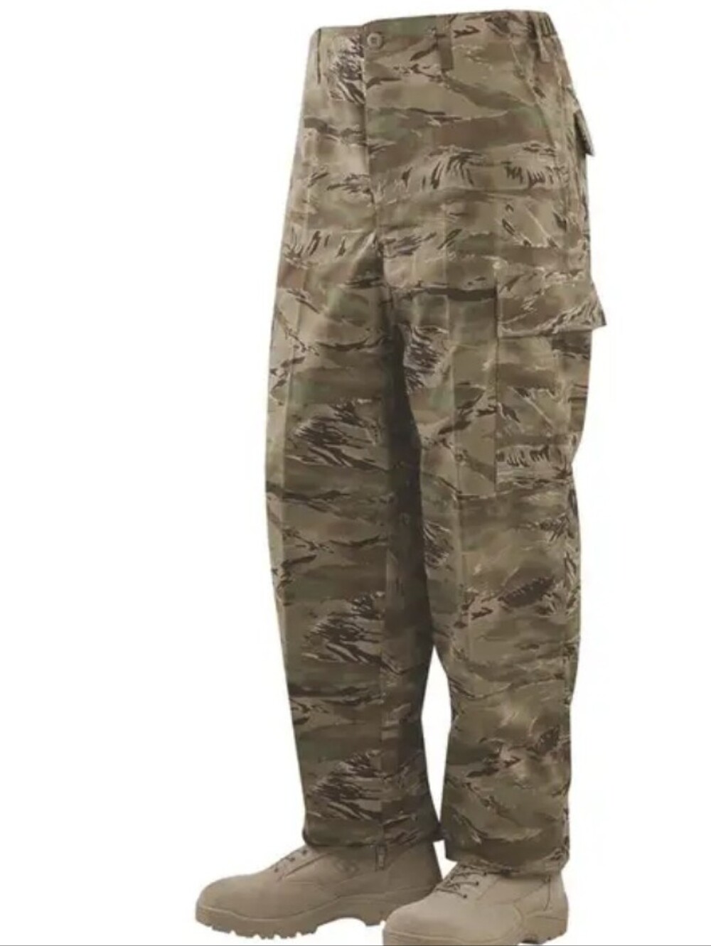 Tru -spec Men's Camo Cargo Pants - Desert Tiger Stripe